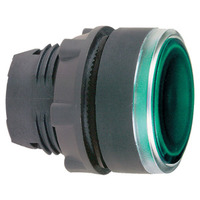 Frontelement für Leuchtdrucktaster ZB5, tastend, grün, Ø 22 mm