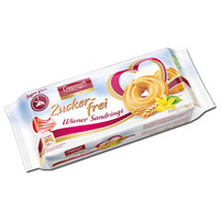 Coppenrath Wiener Sandringe zuckerfrei, Kekse, 200g Packung