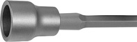 Rammglocke m. Adapter, ID: 60 mm, 290 mm, 6 kant 25 x 108 mm und Bund 12 x 41 mm
