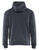 Hybrid Sweater 3463 mittelgrau/schwarz - Rückseite