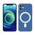 Cellect iPhone 13 Pro MagSafe rögzítésű szilikon tok kék (CEL-MAGSAFE-IPH13PBL)