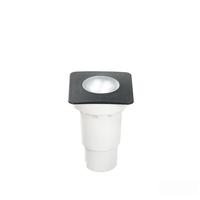 LED Bodeneinbauleuchte CECI SQUARE FI1 SMALL, IP67, GU10, 4.5W, schwarz