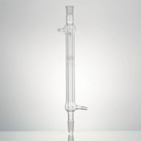 400mm LLG-Condenser volgens Liebig borosilicaatglas 3.3 glas olijfgroen