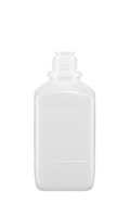 500 ml Square bottles HDPE without screw cap