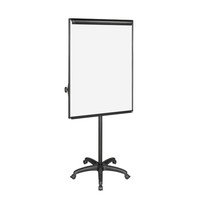 Bi-Office Magnetic Mobile Easel, A1, Plastic Frame Frontal View