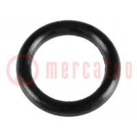 Joint O-ring; caoutchouc NBR; Thk: 0,6mm; Øint: 2,75mm; noir