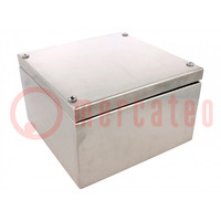 Enclosure: multipurpose; X: 200mm; Y: 200mm; Z: 121mm; natural; IP66