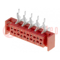 Wire-board; socket; female; PIN: 10; THT; on PCBs; 30V; 1A; -40÷105°C