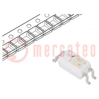 Optocoupler; SMD; Ch: 1; OUT: transistor; 3.75kV; Mini-flat 4pin