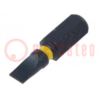 Screwdriver bit; slot; SL 4,5; Overall len: 25mm