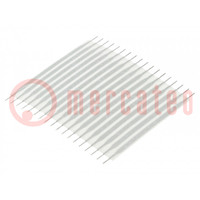 Connettore: ponticello flessibile; Spaz.striscia: 2,54mm; dritte