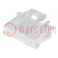 Plug; wire-board; female; MicroClasp; 2mm; PIN: 6; w/o contacts
