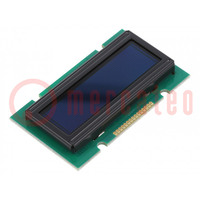 Display: OLED; graphical; 1.7"; 76x16; green; 5VDC; Touchpad: none