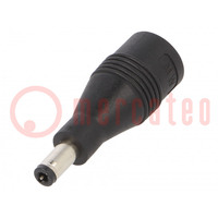 Adapter; Plug: straight; Input: KYCON KPJX-CM-4S; Out: 5,5/2,5