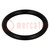 Guarnizione O-ring; caucciù NBR; Thk: 3,5mm; Øint: 25,2mm; nero