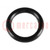 O-ring gasket; NBR rubber; Thk: 0.6mm; Øint: 2.75mm; black