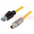 Connecting cable; 2m; Connection: M12 male straight / RJ45