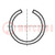 Anello elastico; acciaio elastico; 14mm; BN 826; Anello: interno