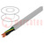 Wire: control cable; FLAME-JZ-H; 5G2.5mm2; Insulation: FRNC