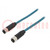 Cable: for sensors/automation; PIN: 8; female; X code-ProfiNET