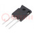 Diode: rectifying; THT; 400V; 30Ax2; tube; Ifsm: 360A; TO247-3; 160W