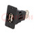 Verbindingsstuk; USB-A aansluiting,aan beide zijden; SLIM; 29mm