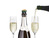 KIBONI Wein- und Champagnerverschluss CORKY schwarz 1 Stk./Box