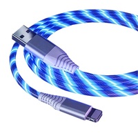 USB töltő és adatátvivő kábel iPhone -hoz több színben
