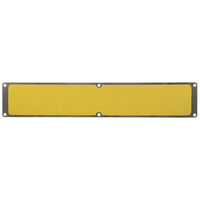 Antirutschbelag, Aluminium-Antirutsch-Bodenmarkierung-Platte,gelb,Aluminiumplatte, 63,50 x 11,40 cm