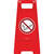 Warnaufsteller beschriftet Höhe 61,0 cm Version: 01 - Zutritt für unbefugte verboten