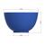 Detailansicht Cereal bowl "2 Colour" matt, standard-blue PP/white