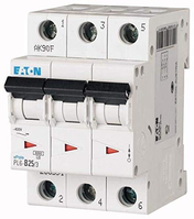 INTERRUPTOR DIFERENCIAL CIRCUIT BREAKER 25A 3P/PL6-C25/3 EATON