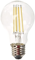 BELLALUX LAMPE À LED, CULOT E27, BLANC FROID (4000K), FILAMENT CLAIR, FORME AMPOULE, EN REMPLACEMENT D'UNE AMPOULE CLASSIQUE DE