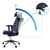 Bürostuhl / Drehstuhl ERGO LINE II PRO Stoff blau hjh OFFICE