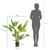 Kunstpflanze / Kunstbaum ARECA I Palme grün hjh OFFICE