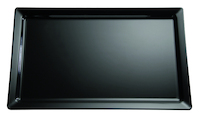 GN-Tablett Pure; Größe GN 1/3, 32.5x17.5x3 cm (LxBxH); schwarz; rechteckig
