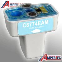 Ampertec Tinte ersetzt HP C8774E 363XL photo cyan