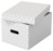 Aufbewahrungsbox Home Medium, mit Deckel, Wellpappe, 3 Stück, weiß