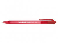 Papermate InkJoy 100 RT Rojo Bolígrafo de punta retráctil con pulsador Medio 20 pieza(s)