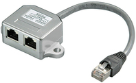 Microconnect MPK419 câble de réseau Argent 0,15 m Cat5e F/UTP (FTP)