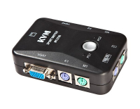 M-Cab KVM0812 switch per keyboard-video-mouse (kvm) Nero