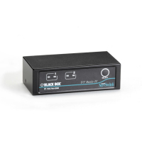 Black Box ServSwitch DT Basic II switch per keyboard-video-mouse (kvm) Nero