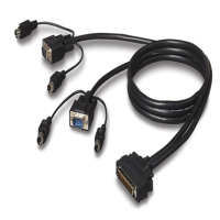 Linksys F1D9400-15 KVM cable Black 4.5 m