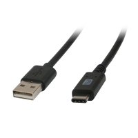 Comprehensive USB A/USB C 0.9m USB cable USB 2.0 Black