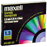 Maxell MO Disk 5.25" 1.2GB Magneto-optische Platte