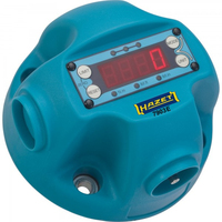 HAZET 7903E sprzęt do badania momentu obrotowego Digital torque angle adapter Niebieski Plastik Nm 25 N·m