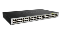 D-Link DGS-3630-52TC Zarządzany L3 Gigabit Ethernet (10/100/1000) 1U Czarny