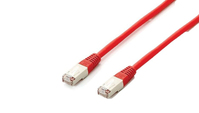 Equip Cat.6A Platinum S/FTP Patch Cable, 1.0m, Red