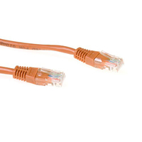 ACT Bruine 1,5 meter U/UTP CAT6 patchkabel met RJ45 connectoren