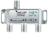 Axing BAB 2-20P Kabelsplitter Grijs